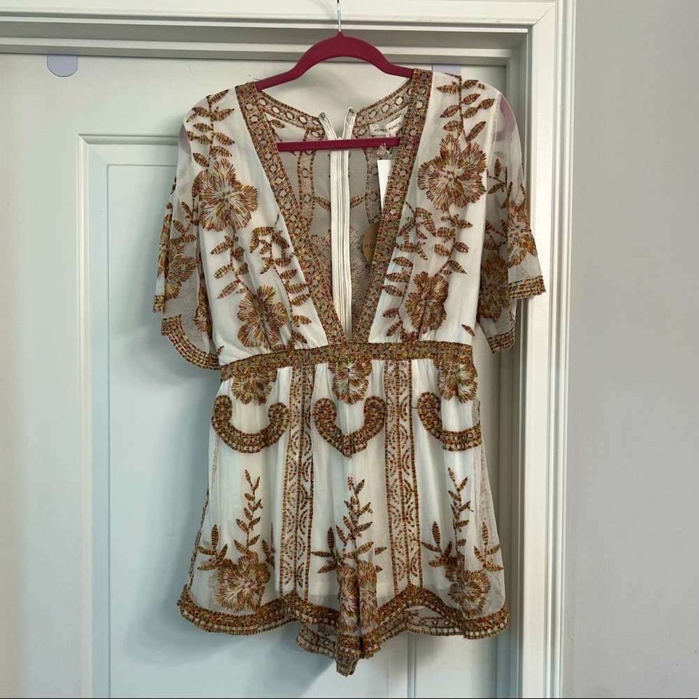 Embellished romper